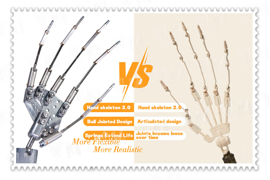 WM head skeleton Liebespuppe