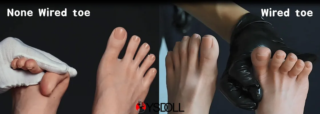 Wired Toe XT Sex Puppe