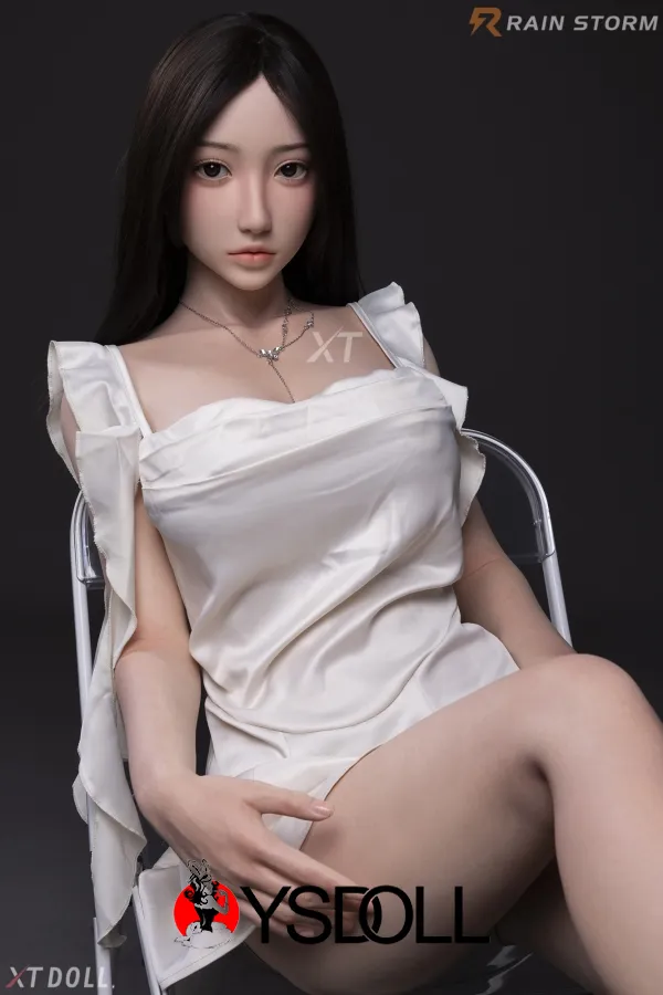 Big Boobs Real Doll 163cm Kleine Weiße Blüten