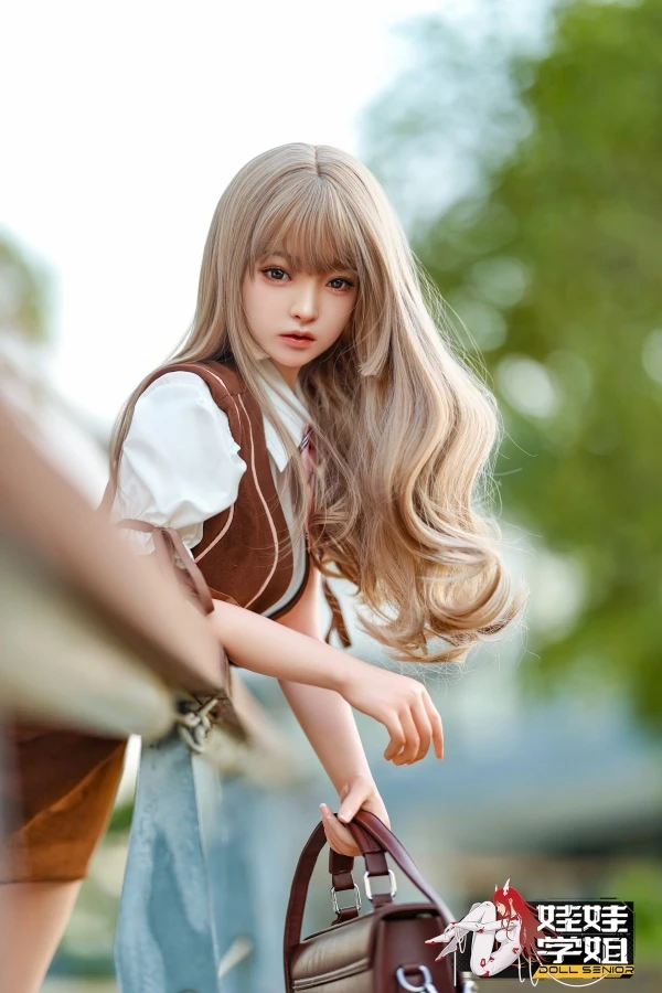 Doll Senior Blonde Liebespuppe Lebensecht